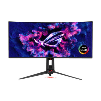 MONITOR(จอมอนิเตอร์) ASUS ROG SWIFT PG34WCDN - 34 WQHD QD-OLED CURVE 2K 360Hz (3Y)