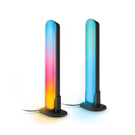 โคมไฟตั้งโต๊ะ LED WIZ GRADIENT TV BAR 8.2 วัตต์ RGB สีดํา